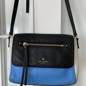Kate spade color block crossbody purse